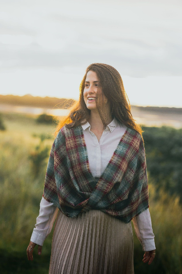 Auld Scotland Tartan Outlandish Cowl Wrap Scarf