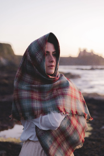 Auld Scotland Tartan Outlandish Shawl