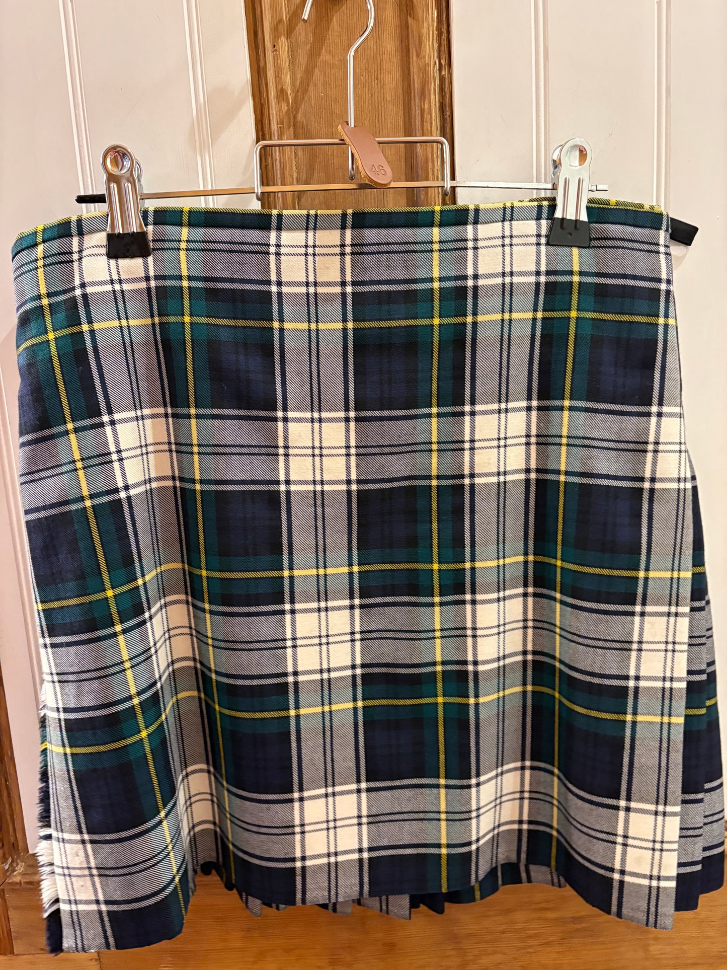 Sale Kilt Gordon Dress Modern Waist 46” Length 22.5”