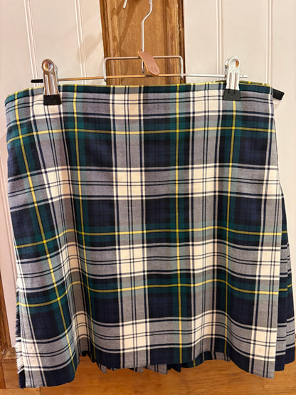 Sale Kilt Gordon Dress Modern Waist 46” Length 22.5”