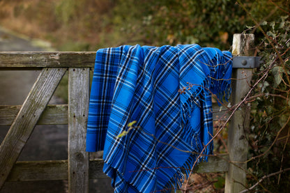 Bon Scott Heritage Tartan Lambswool Blanket