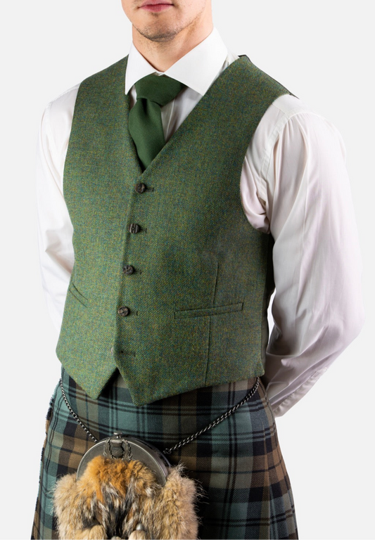 Ex-Hire Lovat Green Waistcoat (ONLY)