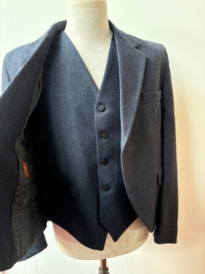 Ex-Hire Lovat Navy Jacket And Waistcoat