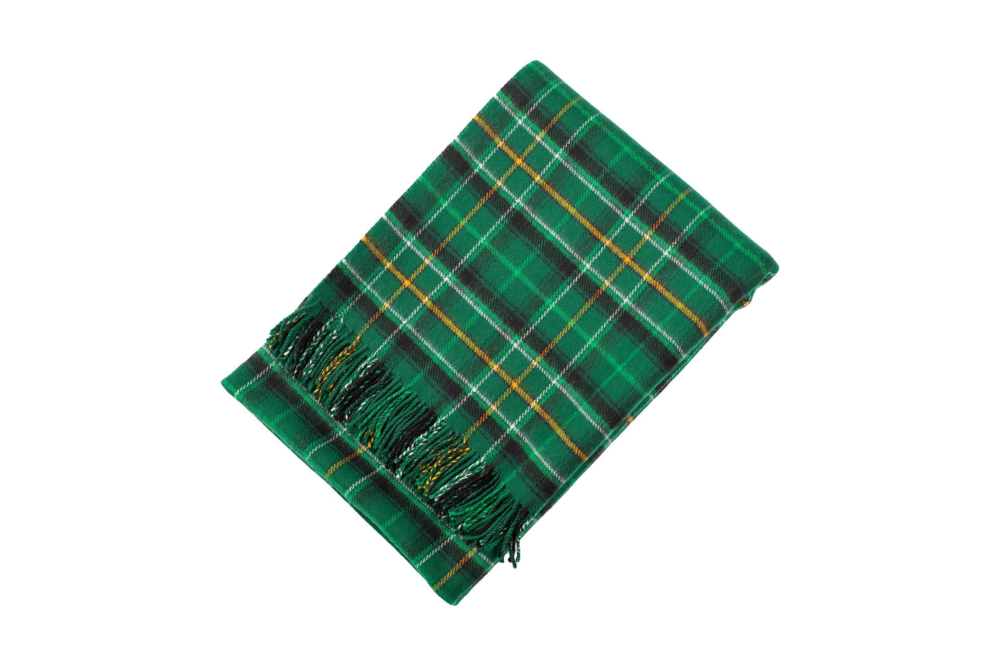 Official Celtic FC Tartan Lambswool Blanket