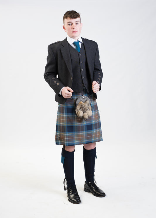 Holyrood / Charcoal Holyrood Kilt Hire Outfit