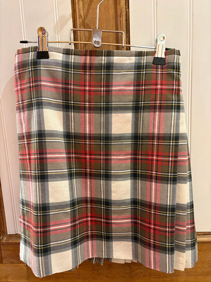 Sale Kilt Stewart Dress Weathered Waist 40” Length 24.5”