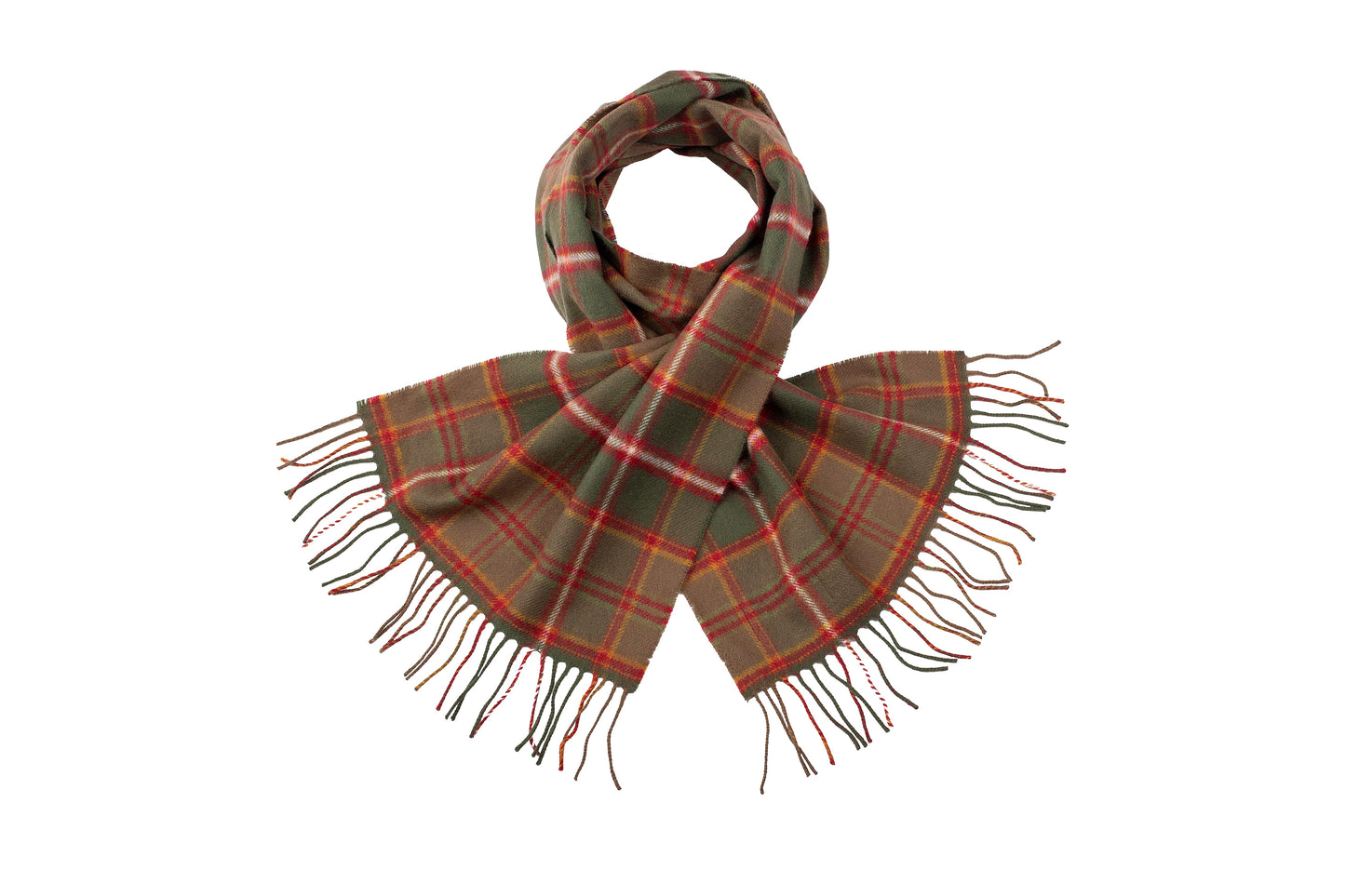 Flodden Tartan Lambswool Scarf