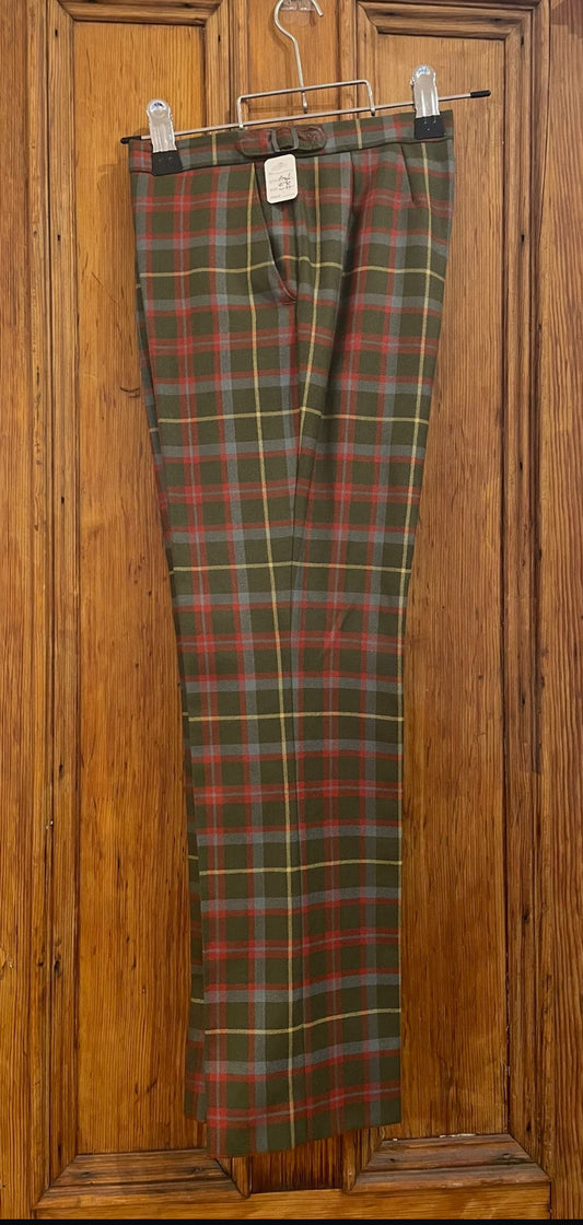 Sale Trews Argyll Style Macintosh Hunting Weathered Waist 38” Inside Leg 36”