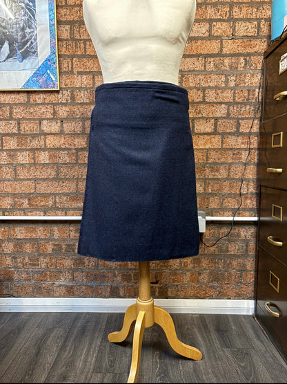 Sale Kilt Navy Tweed Waist 40” Length 24.5”