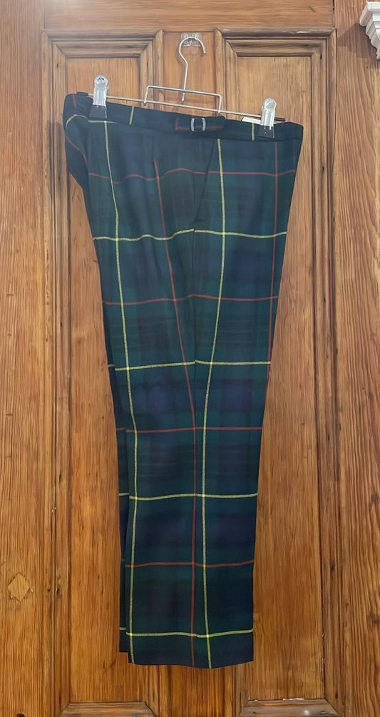 Sale Trews Argyll Style Hunting Stewart Waist 48” Inside Leg 31”