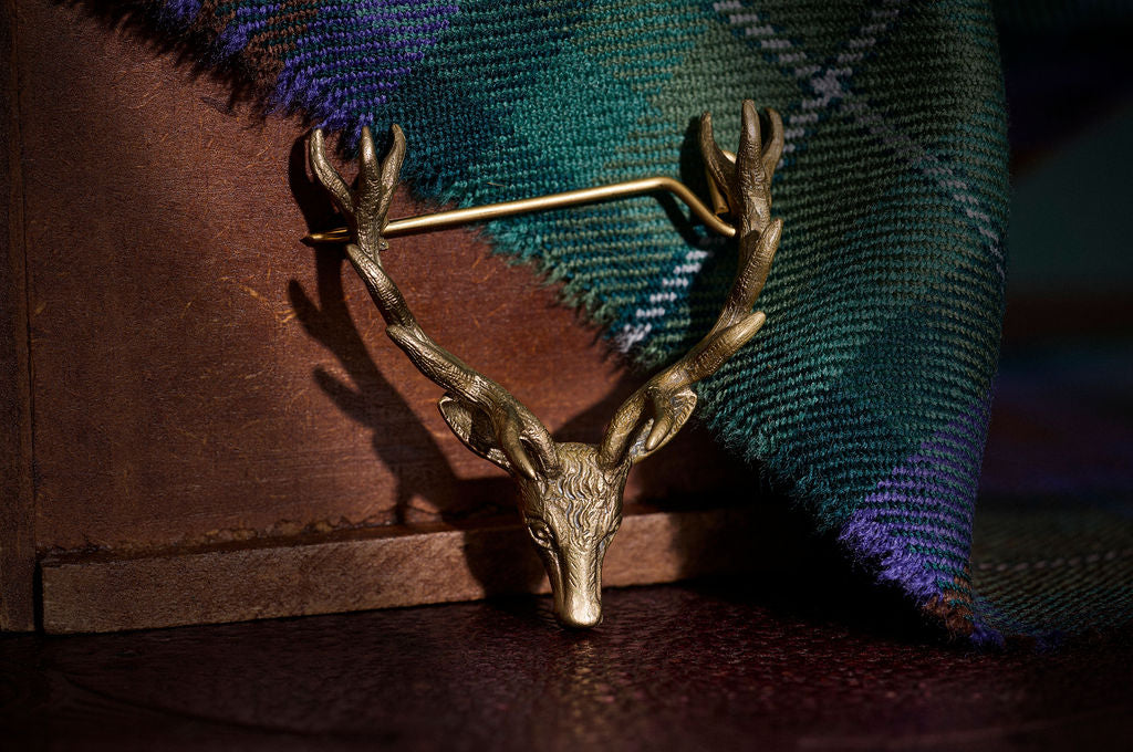 Stag Kilt Pin by Norman Milne