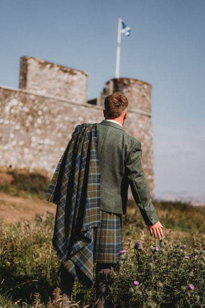 Scottish Borderland Weathered Hire Plaid