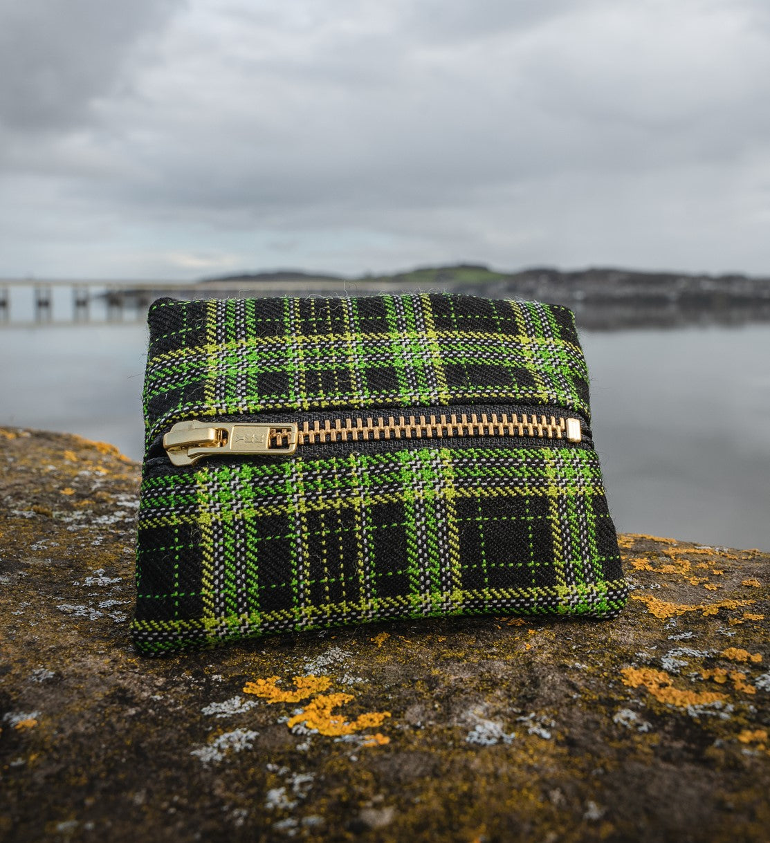 GNK x XBOX Tartan Zip Pouch