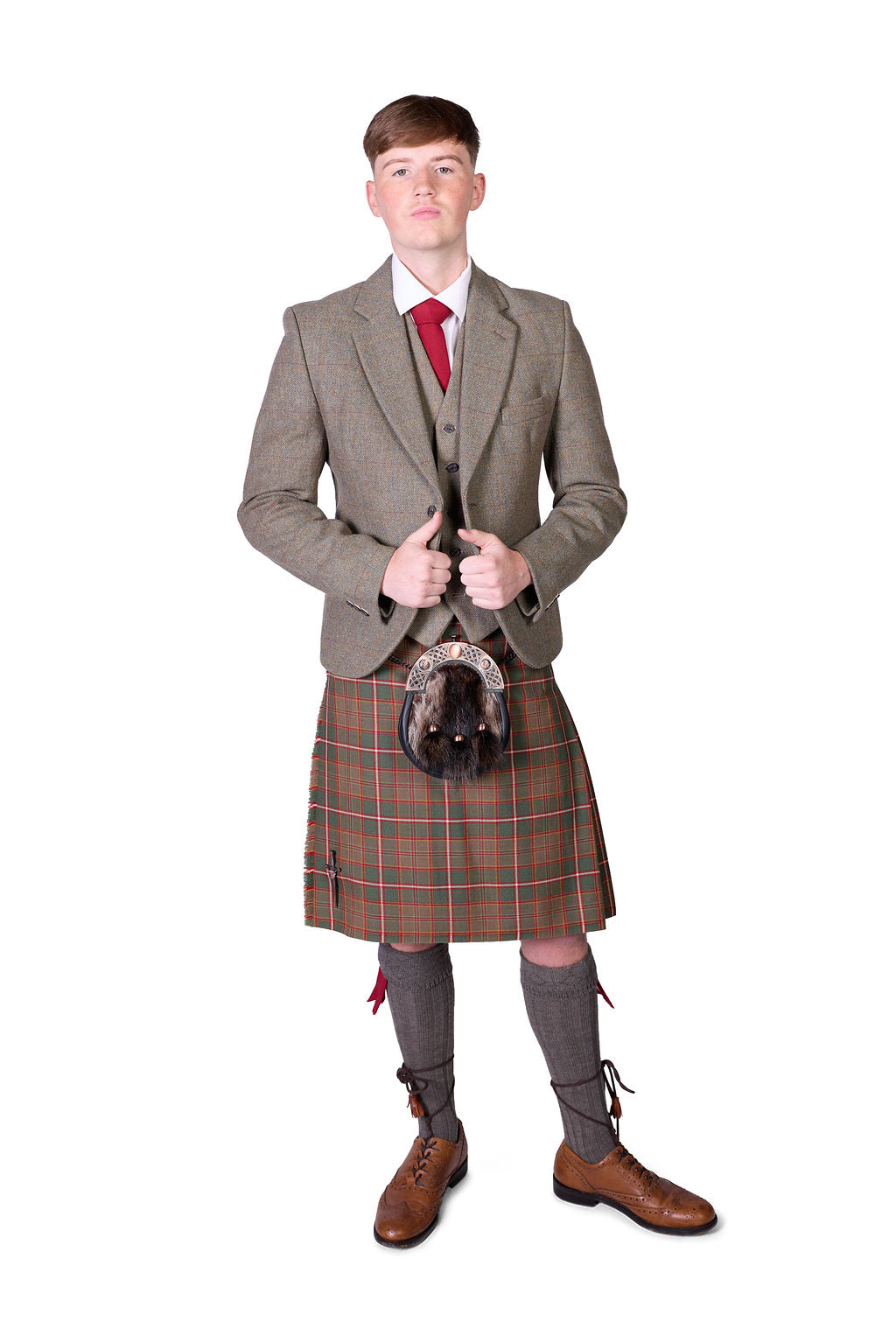 Flodden / Lovat Nicolson Tweed Kilt Hire Outfit