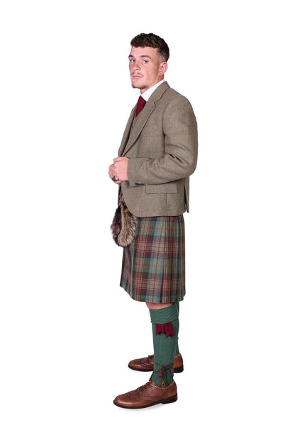Auld Scotland / Lovat Nicolson Tweed Kilt Hire Outfit