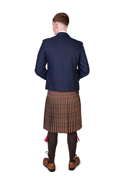 Flodden / Lovat Navy Tweed Kilt Hire Outfit