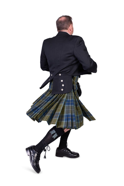 Scottish Borderland Weathered / Prince Charlie Kilt Hire Outfit