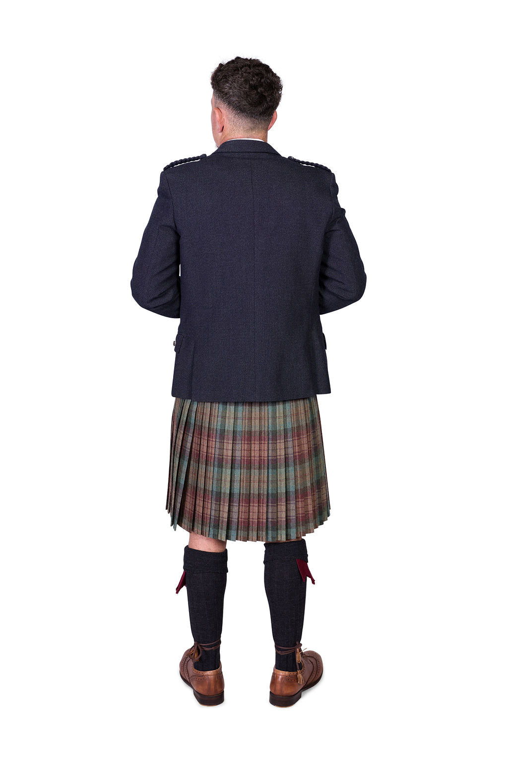 Auld Scotland / Charcoal Holyrood Kilt Hire Outfit