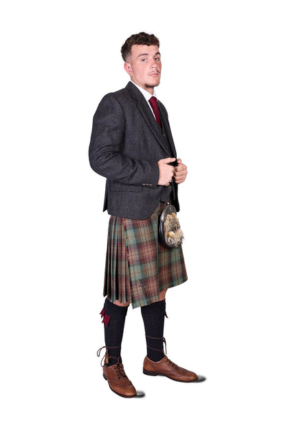 Auld Scotland / Lovat Charcoal Tweed Hire Outfit
