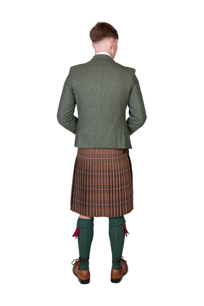 Flodden / Lovat Green Tweed Kilt Hire Outfit