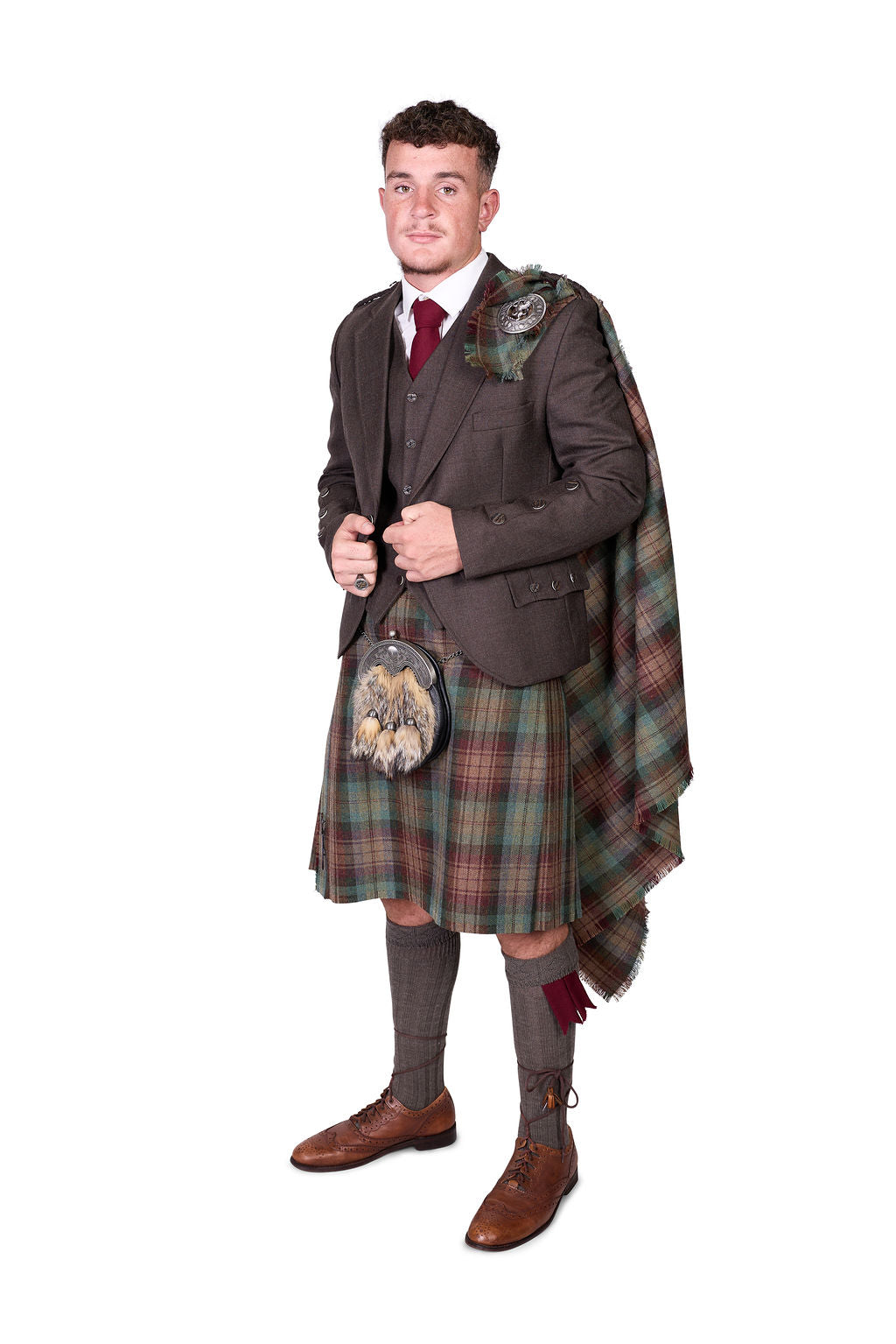 Auld Scotland Hire Plaid