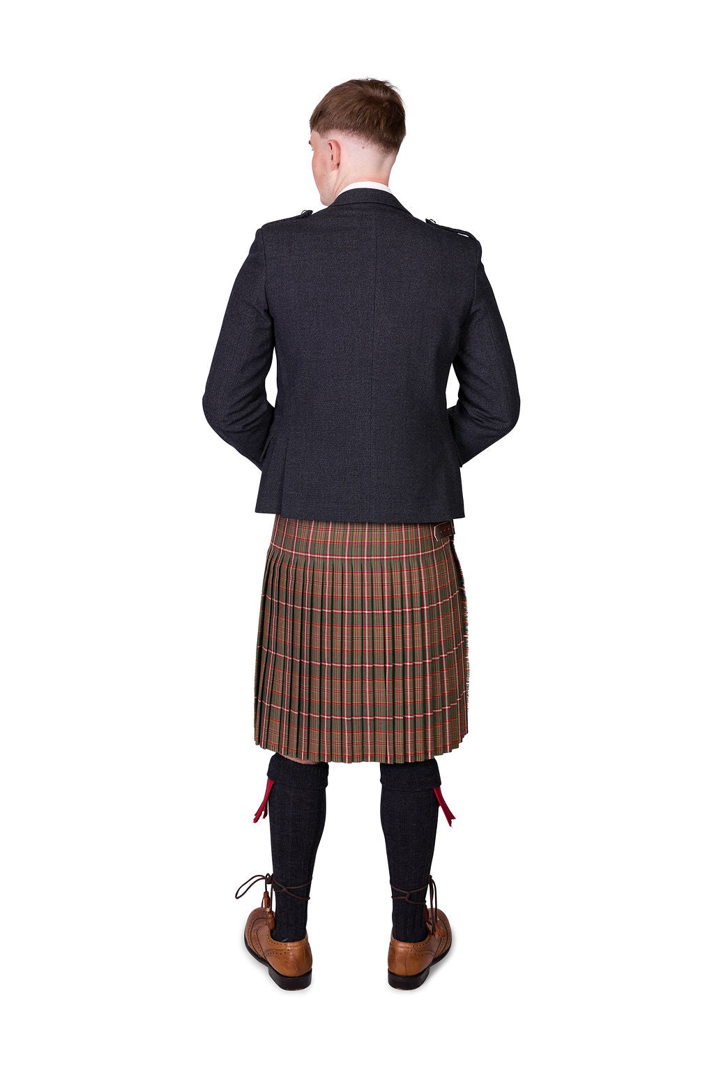 Flodden / Charcoal Holyrood Kilt Hire Outfit