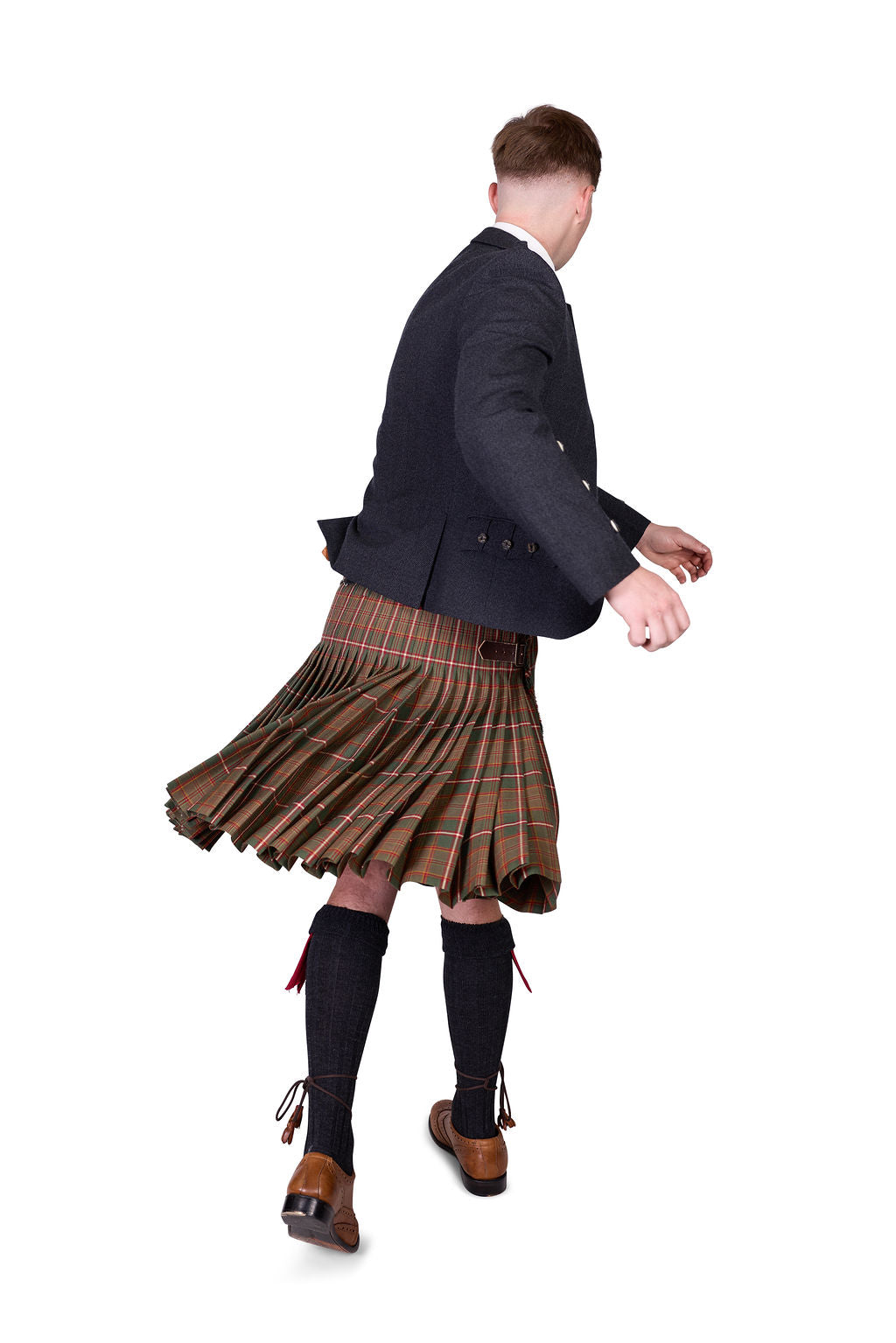 Flodden / Lovat Charcoal Tweed Hire Outfit