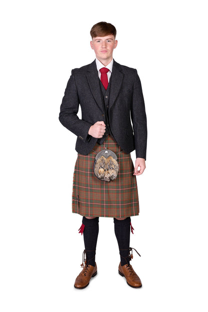 Flodden / Lovat Charcoal Tweed Hire Outfit