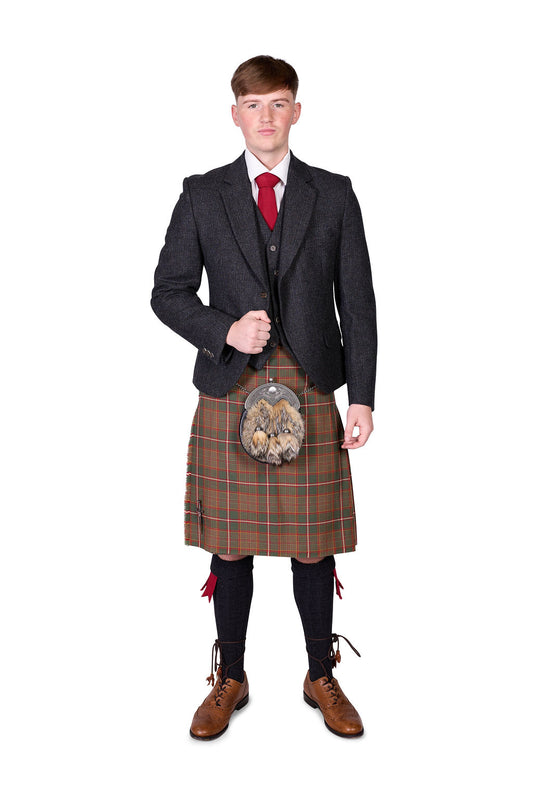 Flodden / Lovat Charcoal Tweed Hire Outfit