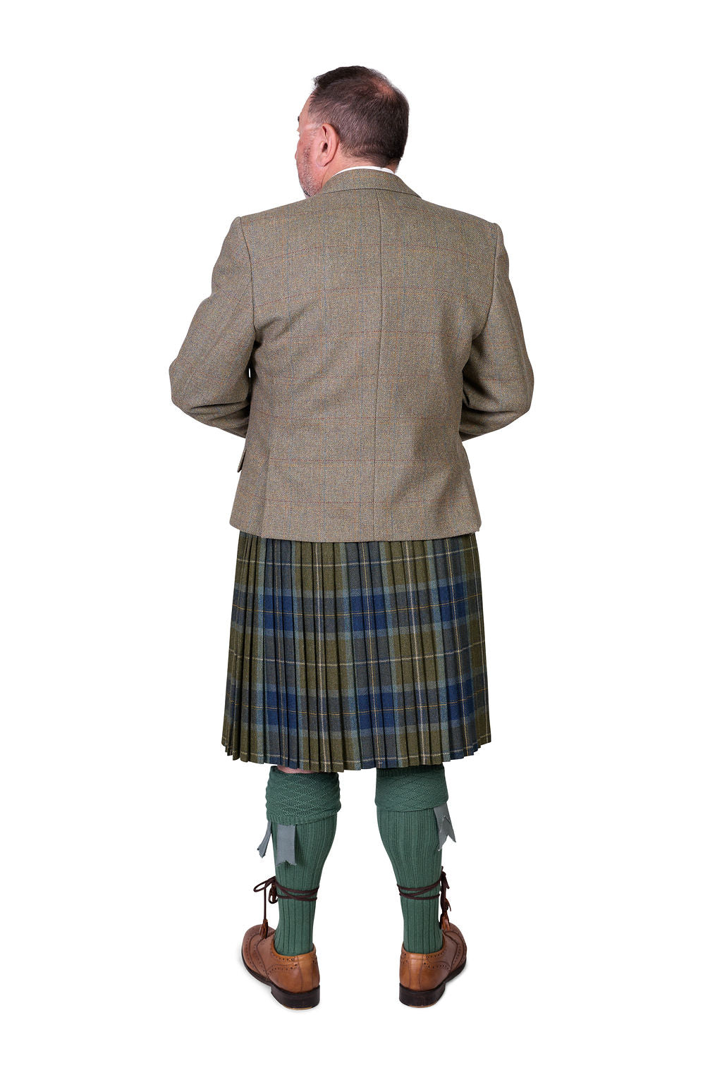 Scottish Borderland Weathered / Lovat Nicolson Tweed Kilt Hire Outfit