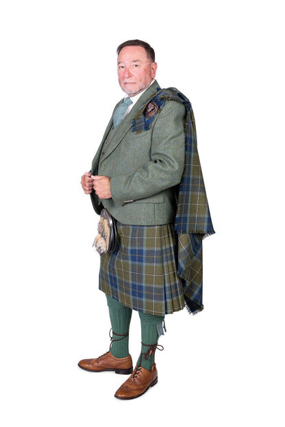 Scottish Borderland Weathered Hire Plaid