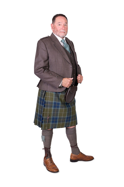 Scottish Borderland Weathered / Peat Holyrood Kilt Hire Outfit