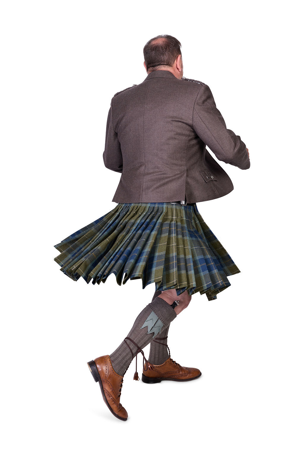 Scottish Borderland Weathered / Peat Holyrood Kilt Hire Outfit