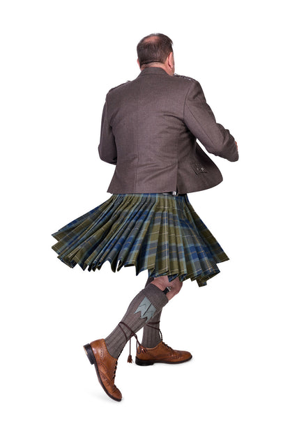 Scottish Borderland Weathered / Peat Holyrood Kilt Hire Outfit