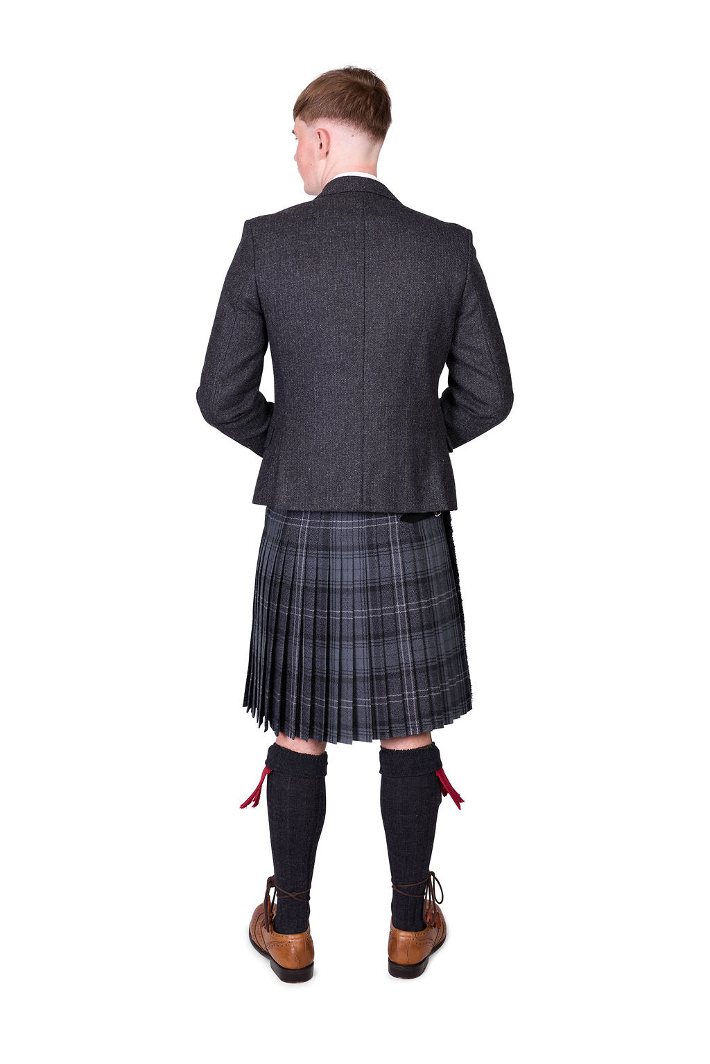 Highland Granite / Lovat Charcoal Tweed Kilt Hire Outfit