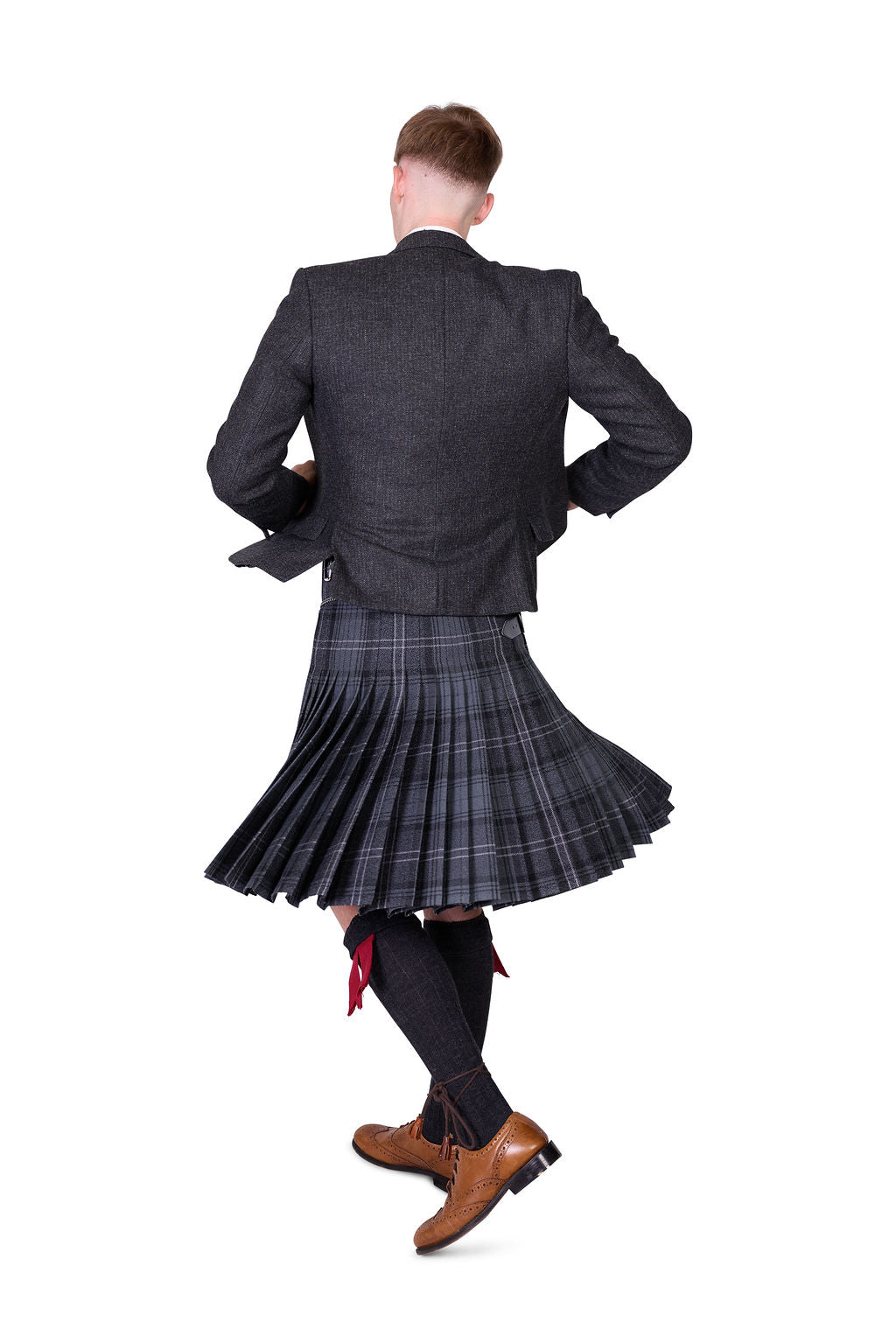 Highland Granite / Lovat Charcoal Tweed Kilt Hire Outfit