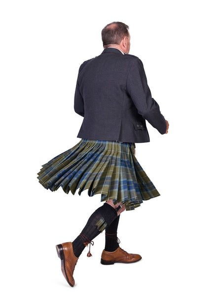 Scottish Borderland Weathered / Charcoal Holyrood Kilt Hire Outfit