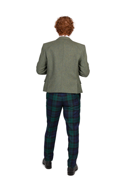 Black Watch Trews / Lovat Green Tweed Hire Outfit