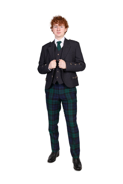 Black Watch Trews / Charcoal Holyrood Hire Outfit