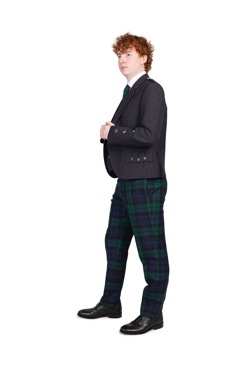 Black Watch Trews / Charcoal Holyrood Hire Outfit