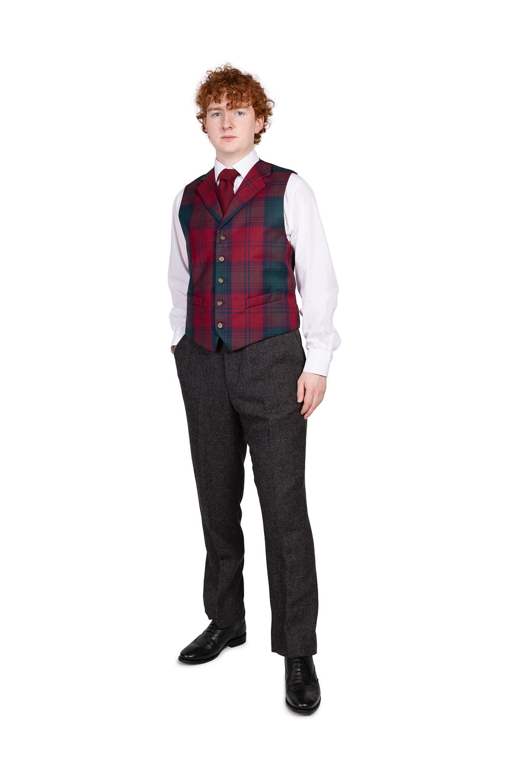 Made-To-Measure Tartan Waistcoat