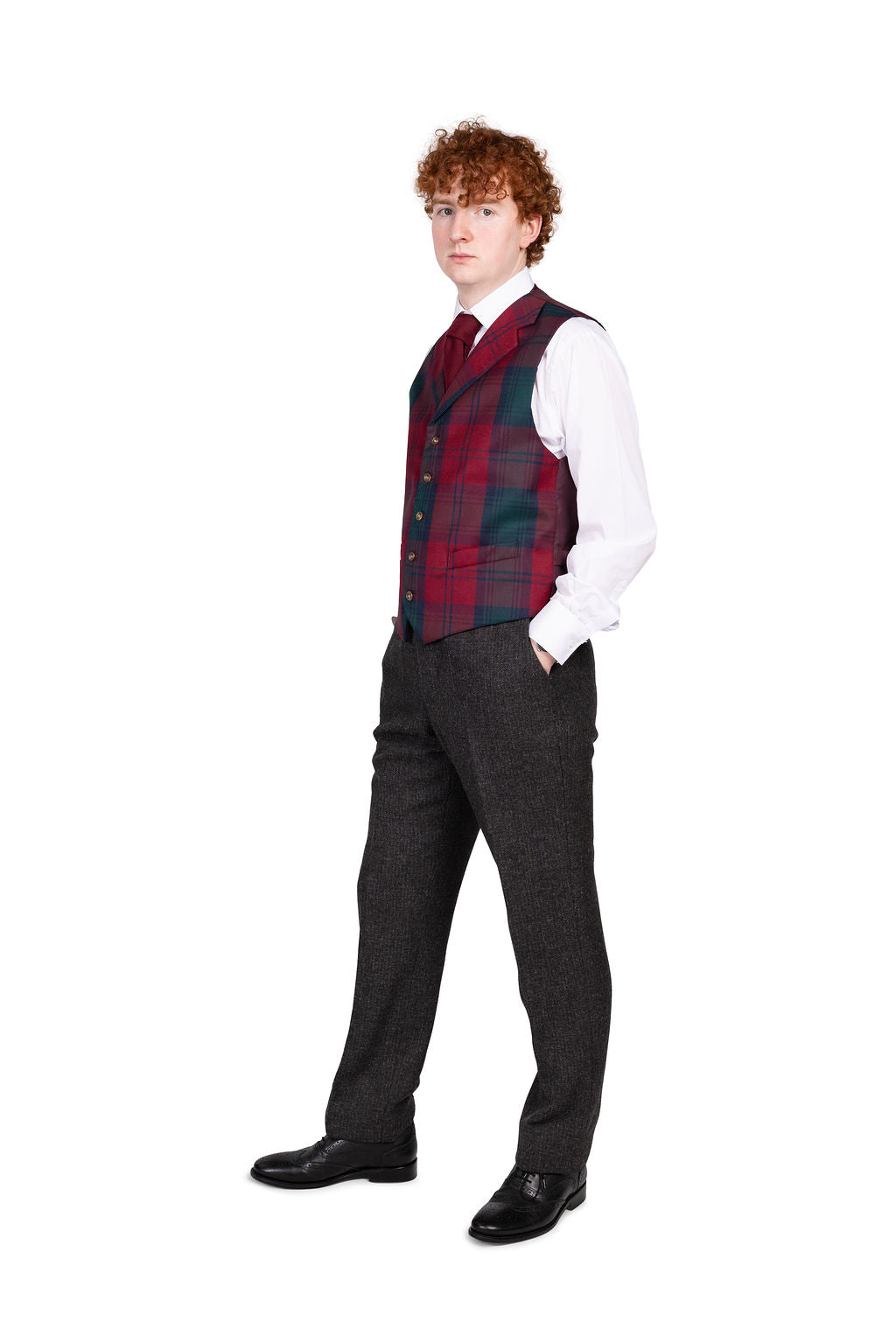 Made-To-Measure Tartan Waistcoat