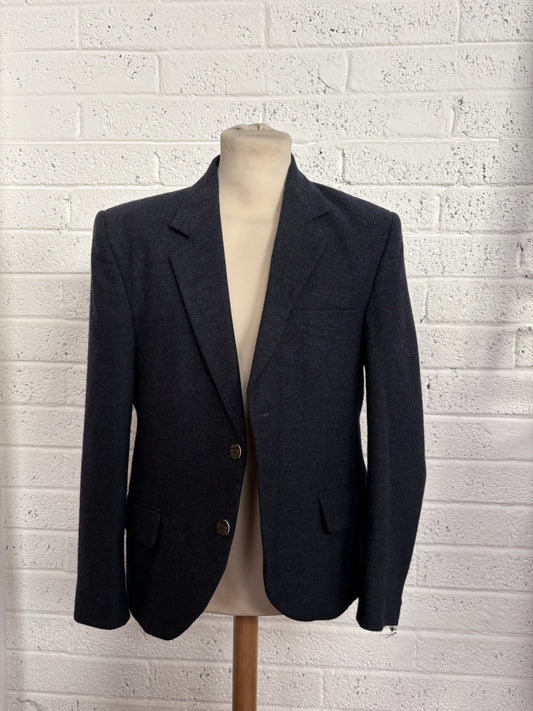 Ex-Hire Navy Tweed Jacket (ONLY)