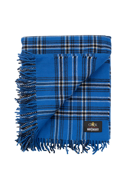 Bon Scott Heritage Tartan Lambswool Blanket