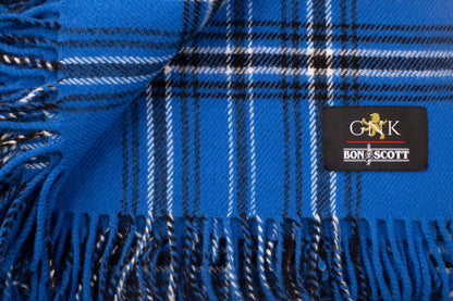 Bon Scott Heritage Tartan Lambswool Scarf