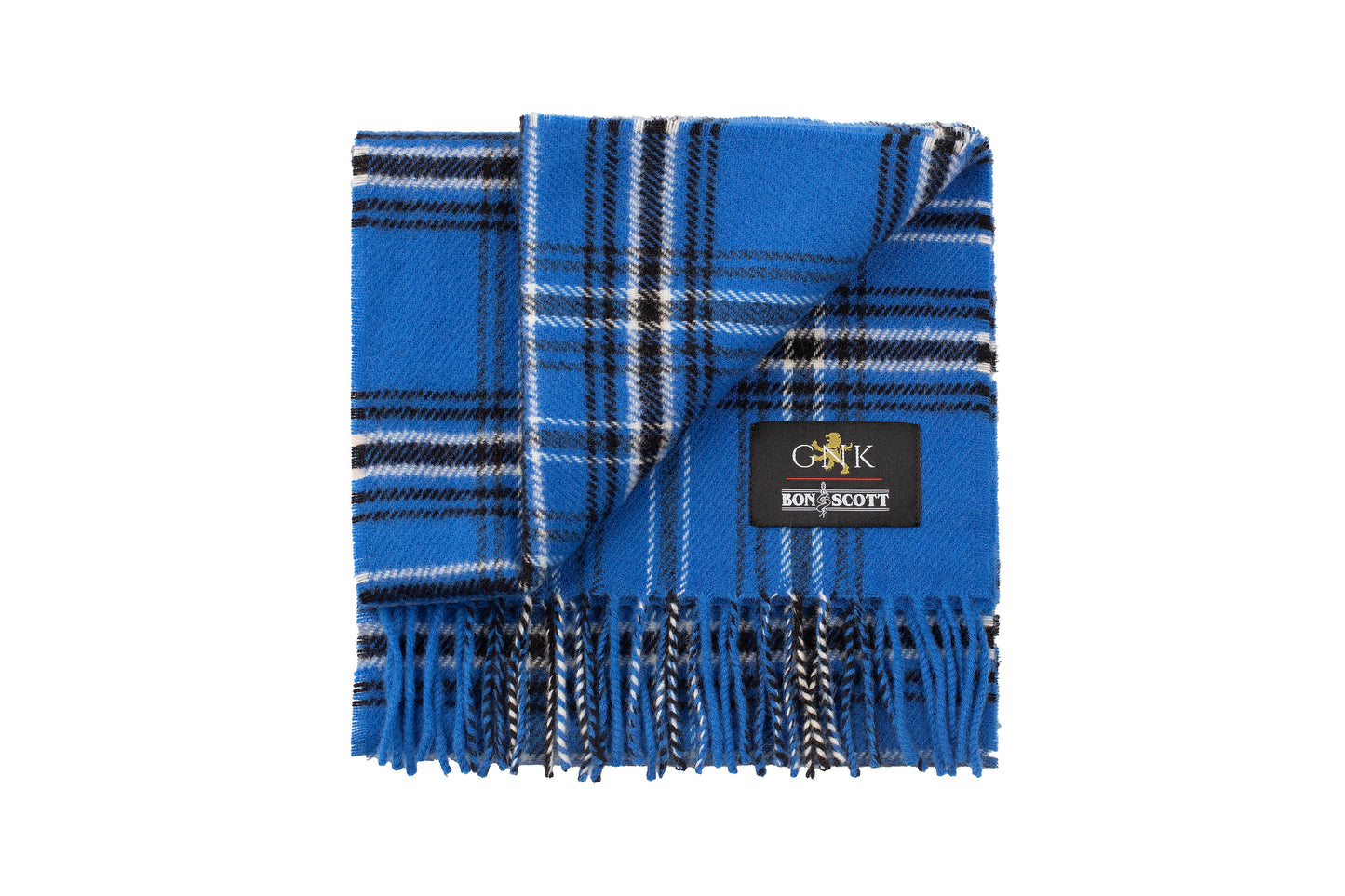 Bon Scott Heritage Tartan Lambswool Scarf