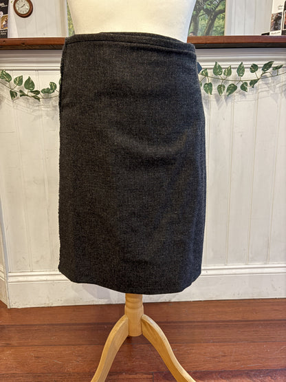 Sale Kilt Charcoal Tweed Waist 43" Length 23"