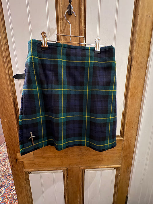 Sale Kilt Modern Gordon Waist 36" Length 23.5"