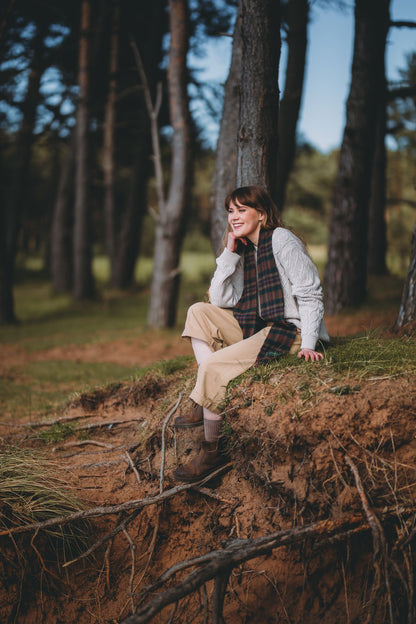 John Muir Way Tartan Lambswool Scarf