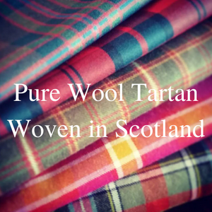Pure Wool Shawl - YOUR OWN TARTAN - Scottish Tartan